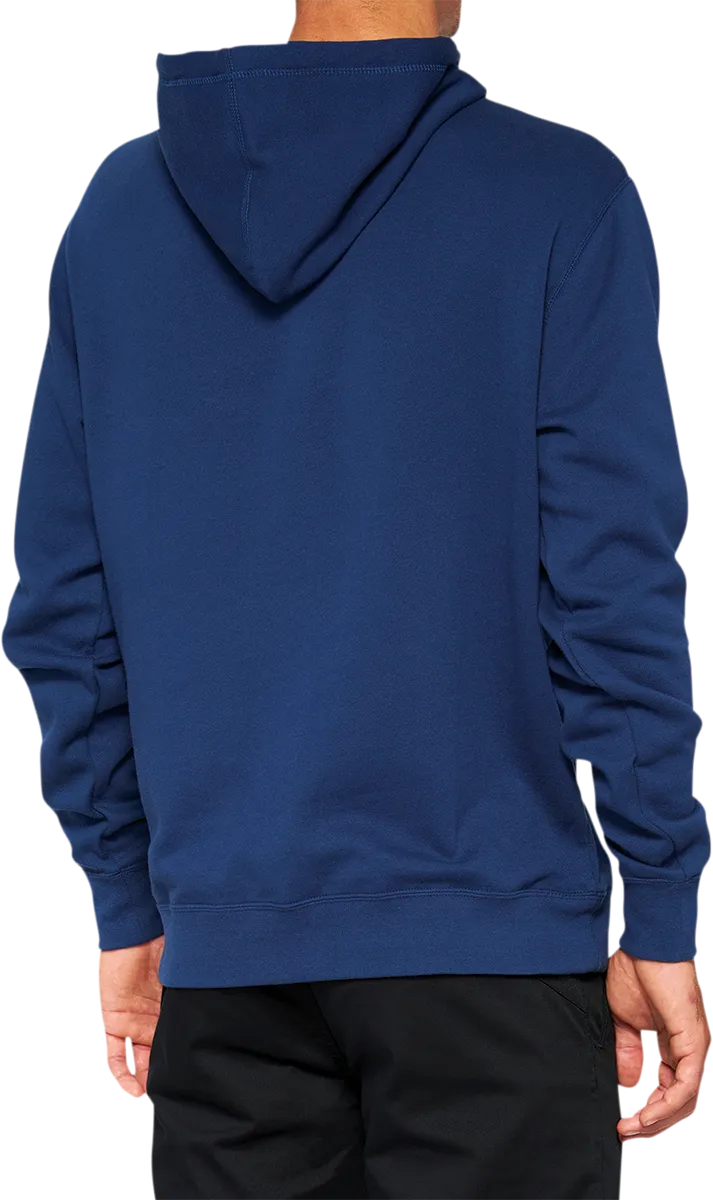 100% Icon Pullover Hoodie - Navy - Small 20029-00025