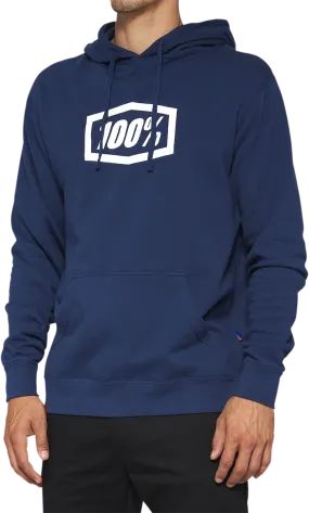 100% Icon Pullover Hoodie - Navy - Small 20029-00025