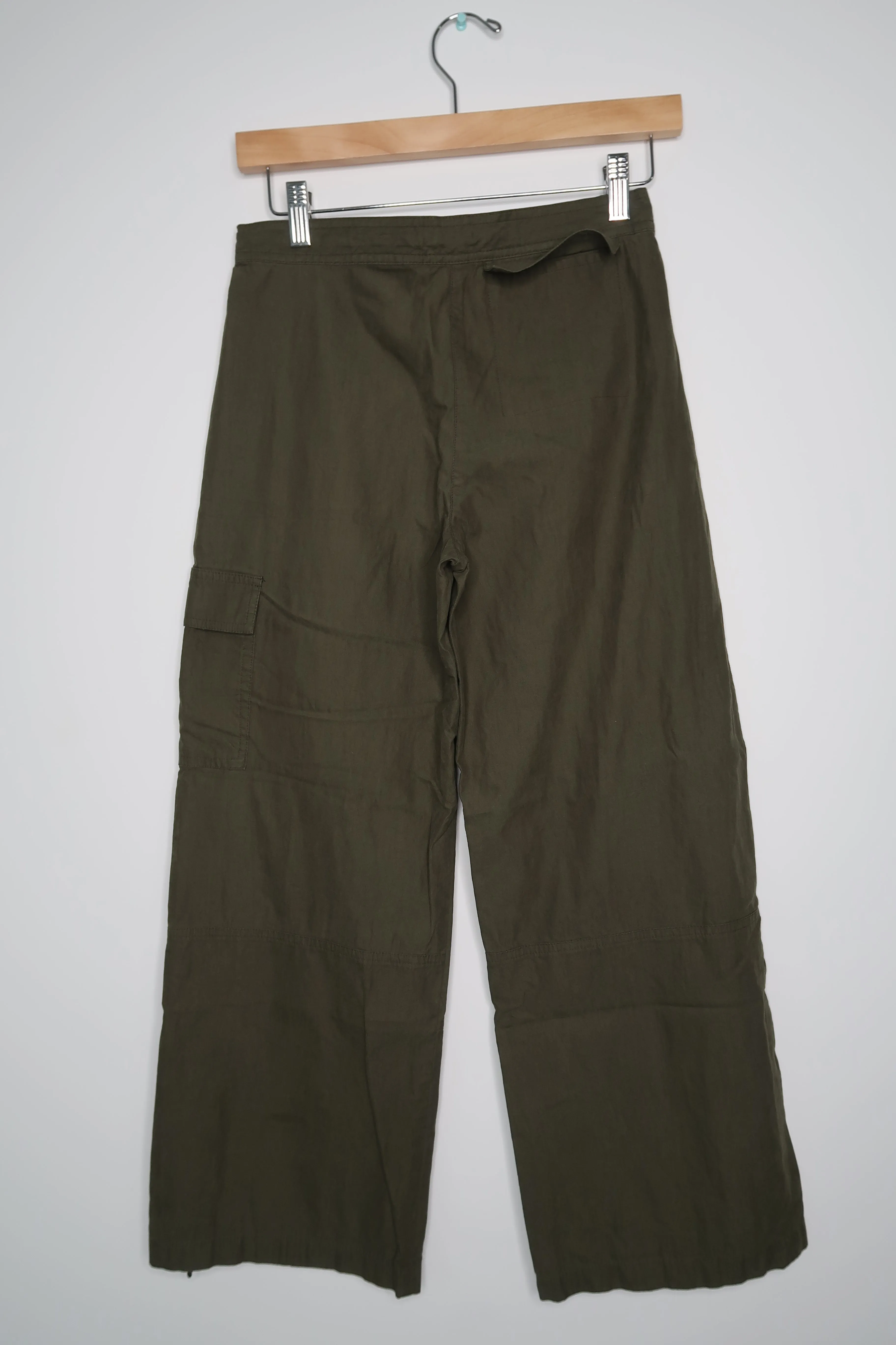 2000s Vintage Express Army Green Cargo Pants