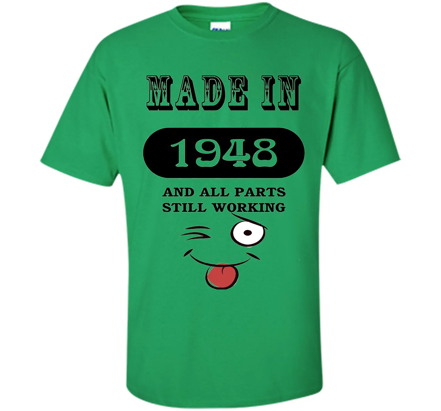 68th Birthday Gift Made in 1948 Funny Ladies Gentlemans T-Sh