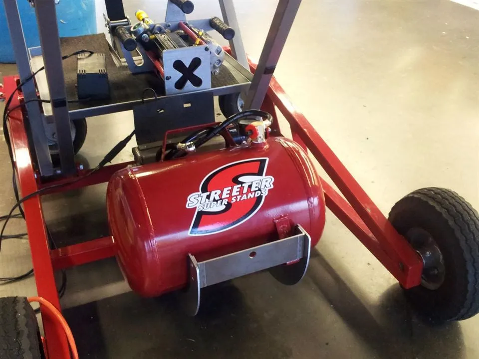 Air Tank Holder for Streeter Super Lift Stand