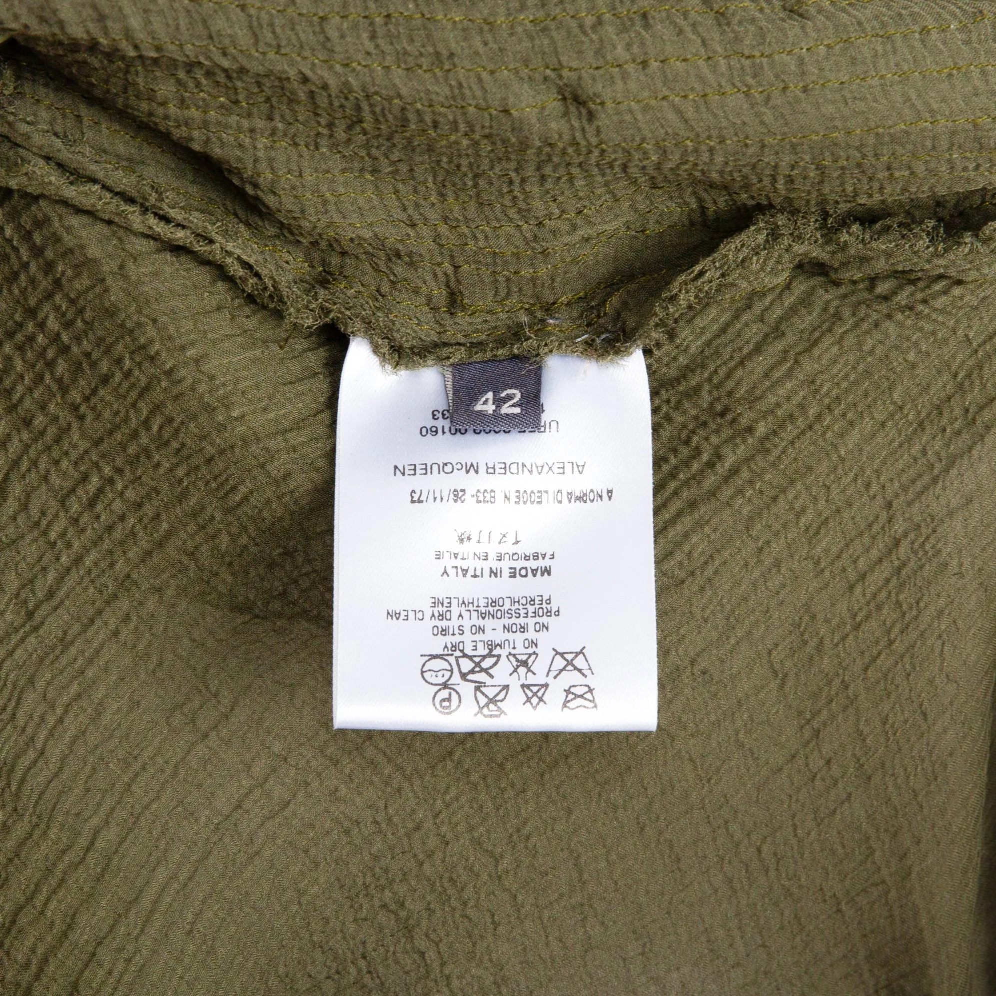 Alexander McQueen Spring 2003 Runway Irere Shipwreck Tunic Top