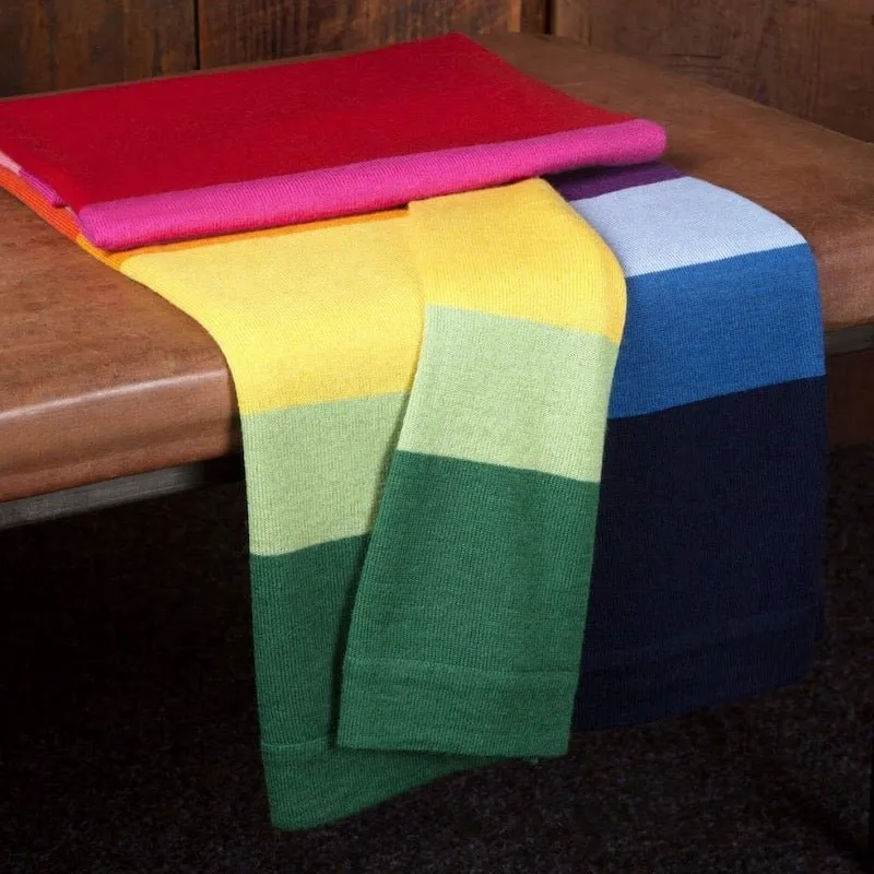 Alicia Adams Alpaca Rainbow Throw