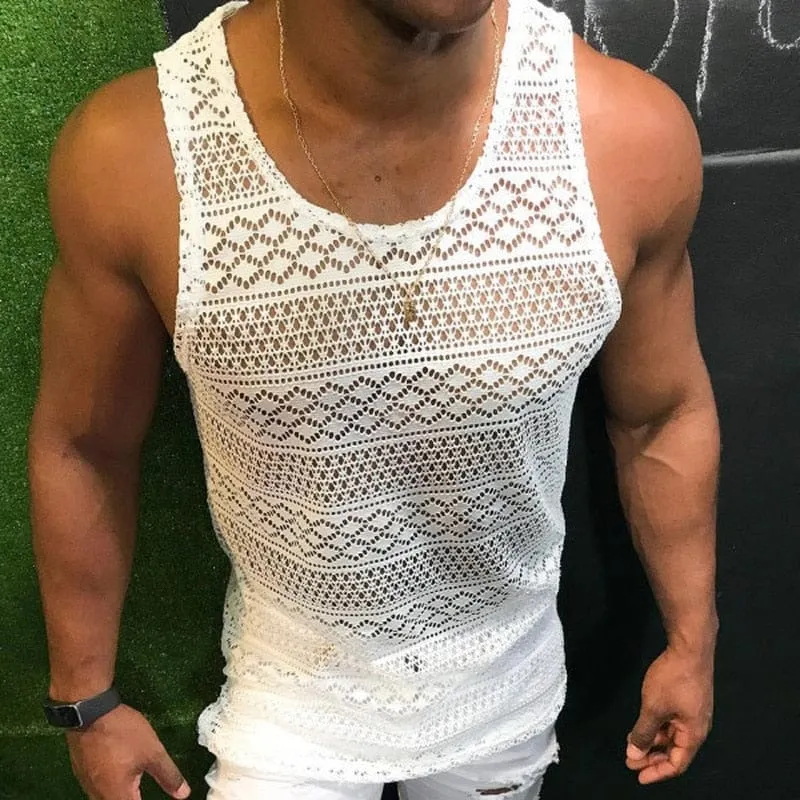 Allrj See Through Daddy Tank