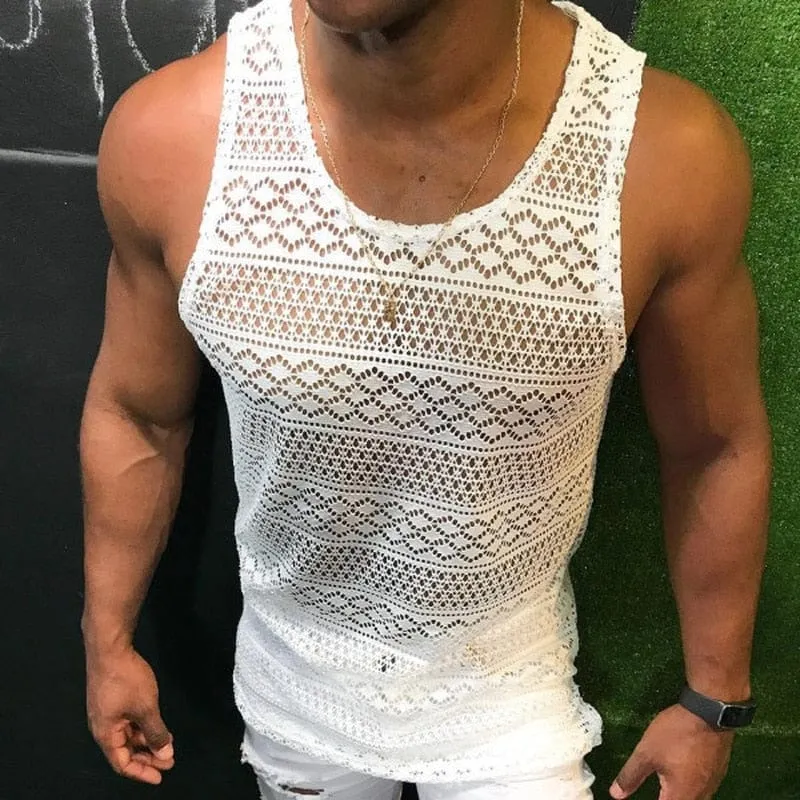 Allrj See Through Daddy Tank