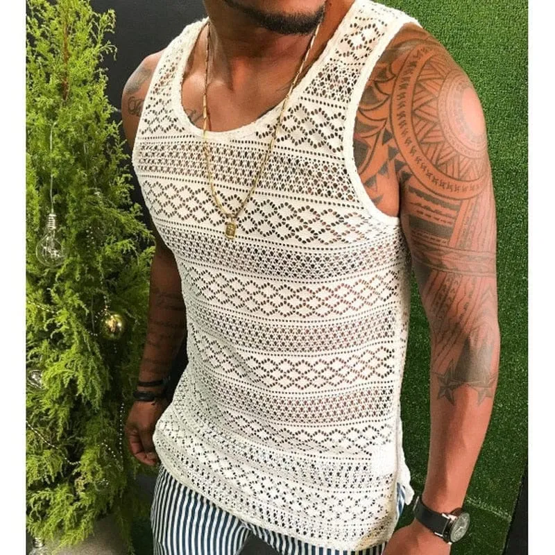 Allrj See Through Daddy Tank
