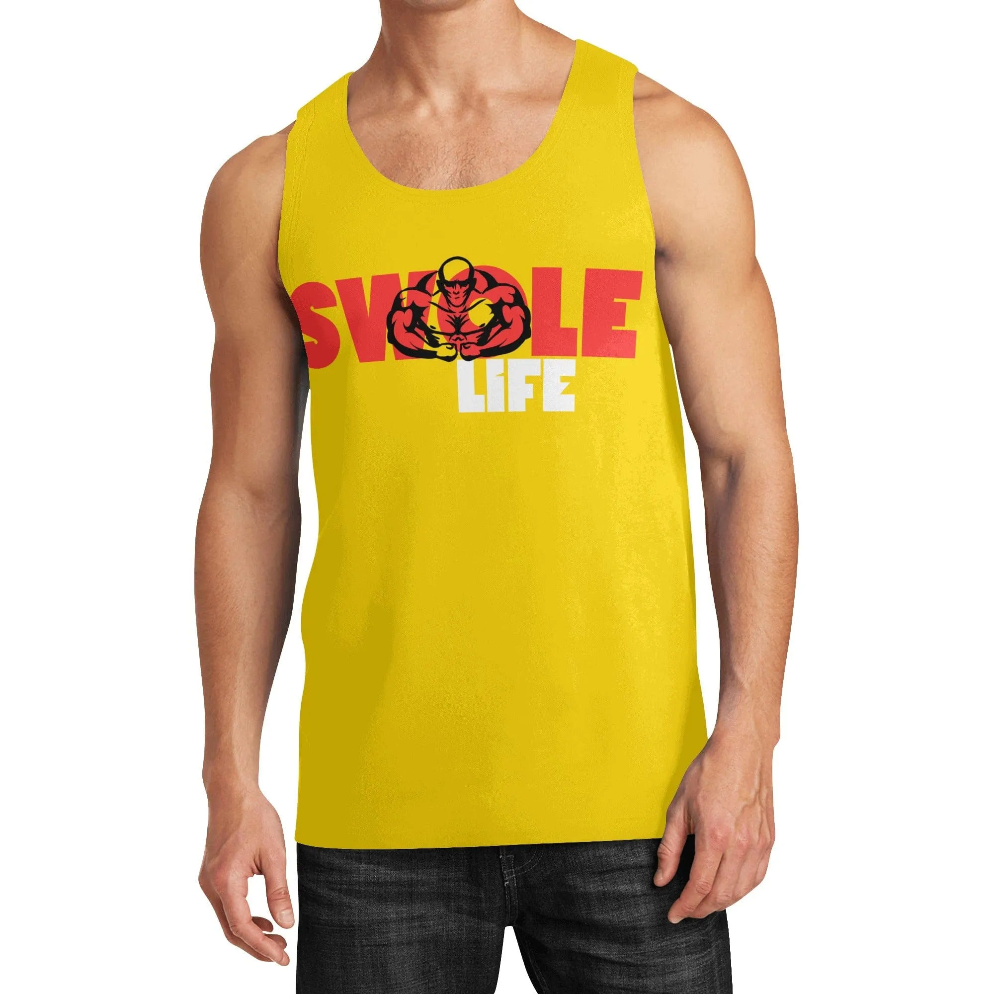 Allrj Swole Life Retro Tank Top