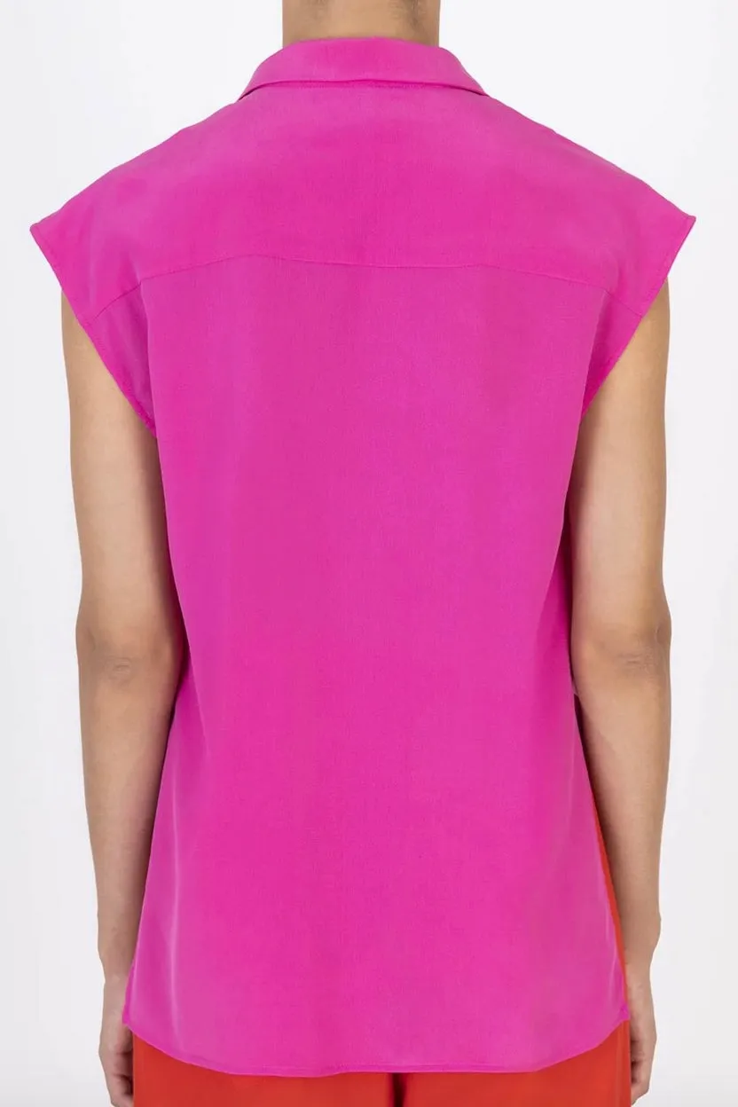 Alysi - Tunic Shirt: Ibiscus