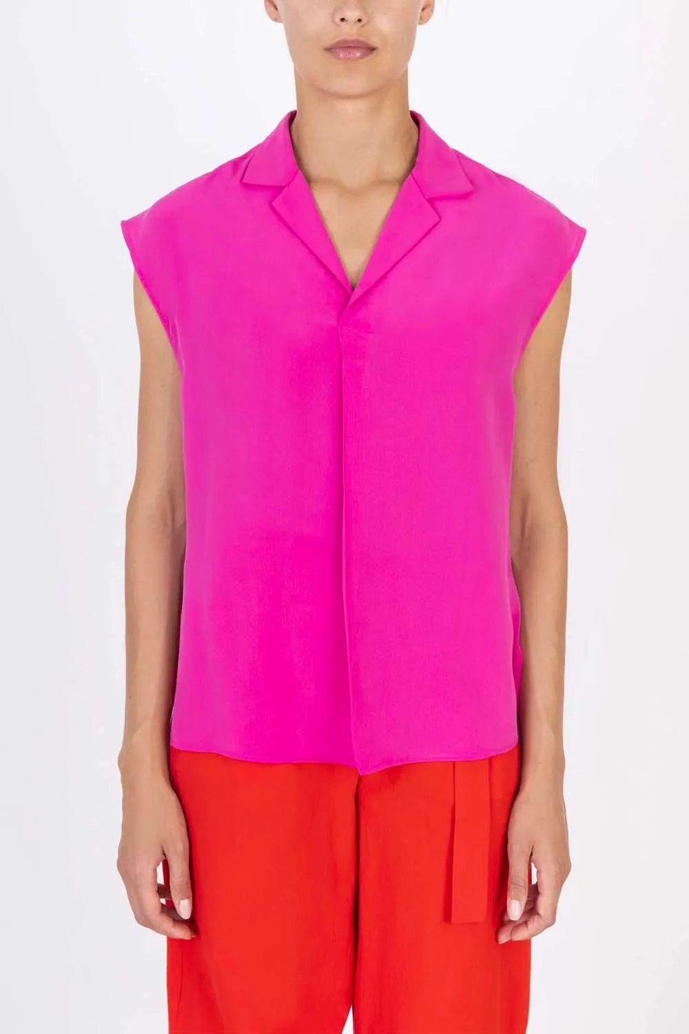 Alysi - Tunic Shirt: Ibiscus