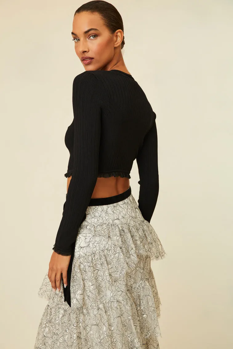 Amandine Crop Pullover
