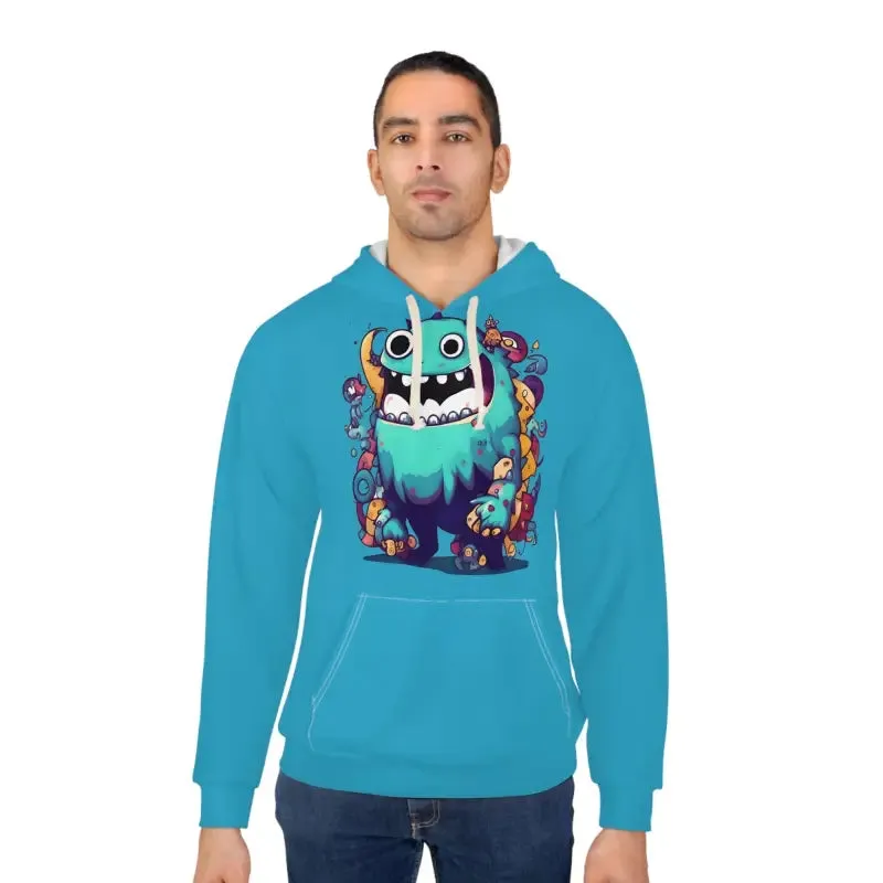 Aop Unisex Pullover Hoodie for Bold Style and Comfort