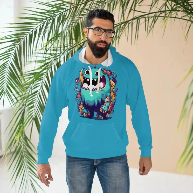 Aop Unisex Pullover Hoodie for Bold Style and Comfort