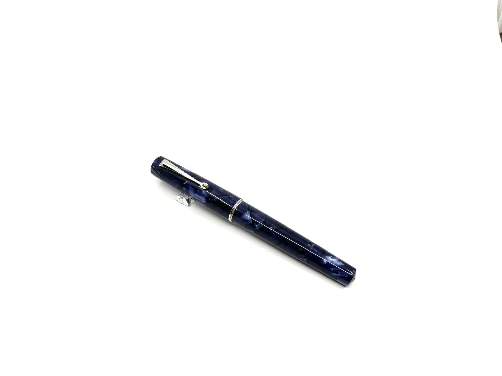 ASC Bologna Medio Blue la Royale Celluloid Exclusive for Canada-  Fitted with Nakaya Nib!