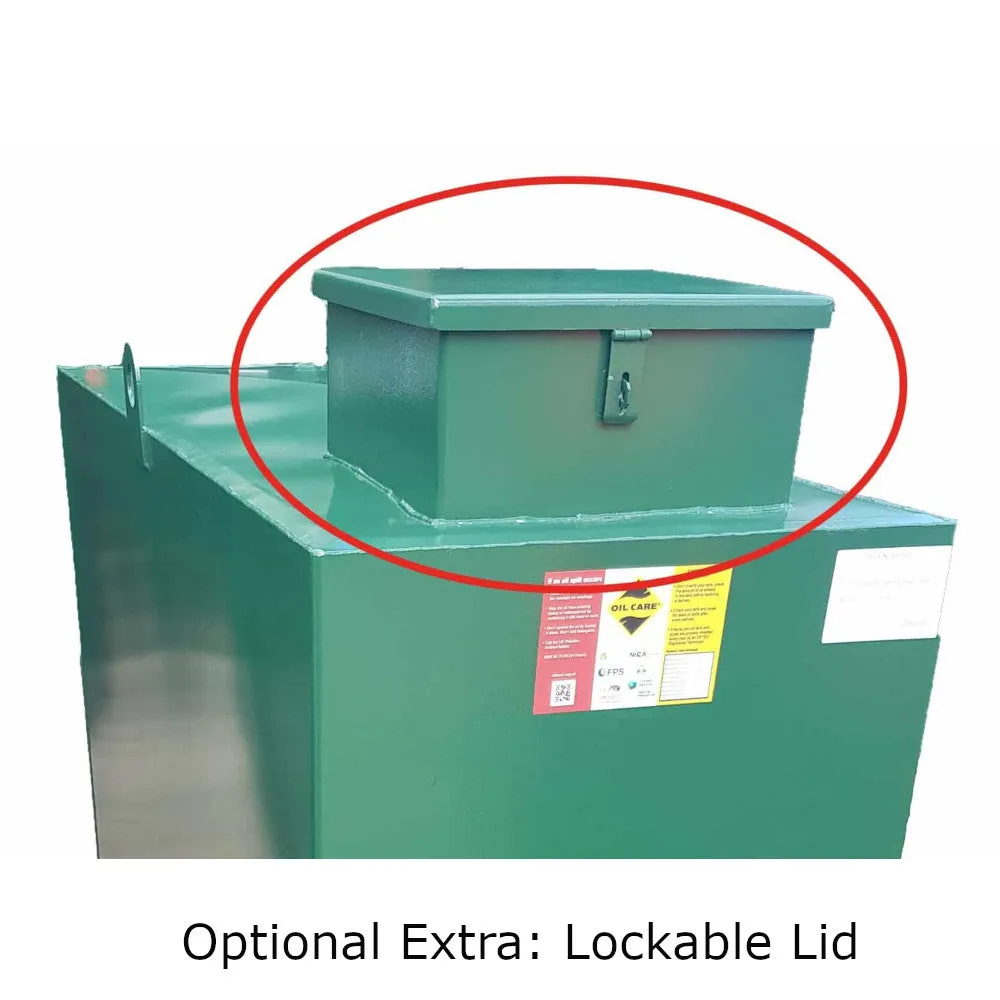Atlantis 3000 Litre Steel Bunded Oil Tank