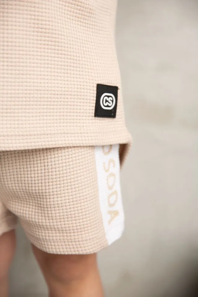 Axel Detailed Tank - Beige