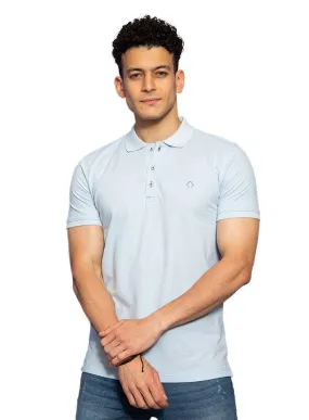 Baby Blue Basic Polo
