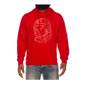 Billionaire Boys Club Mens Line Helmet Hoodie 8303-600 Racing Red