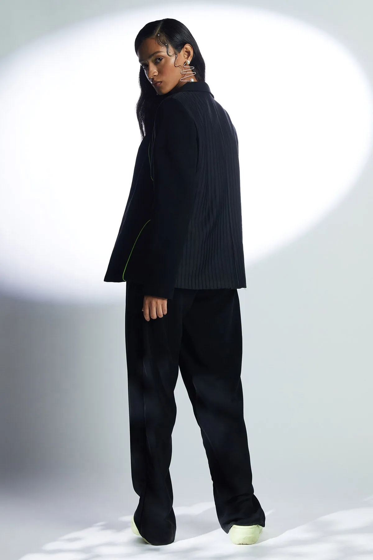 Black High Waist Pants