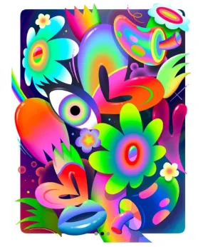 Bloom HPM Archival Print by Jason Naylor- OPN Heart