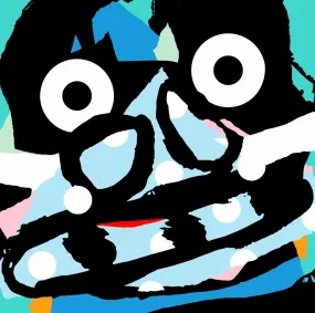 Blue Nose Giclee Print by Mysterious Al