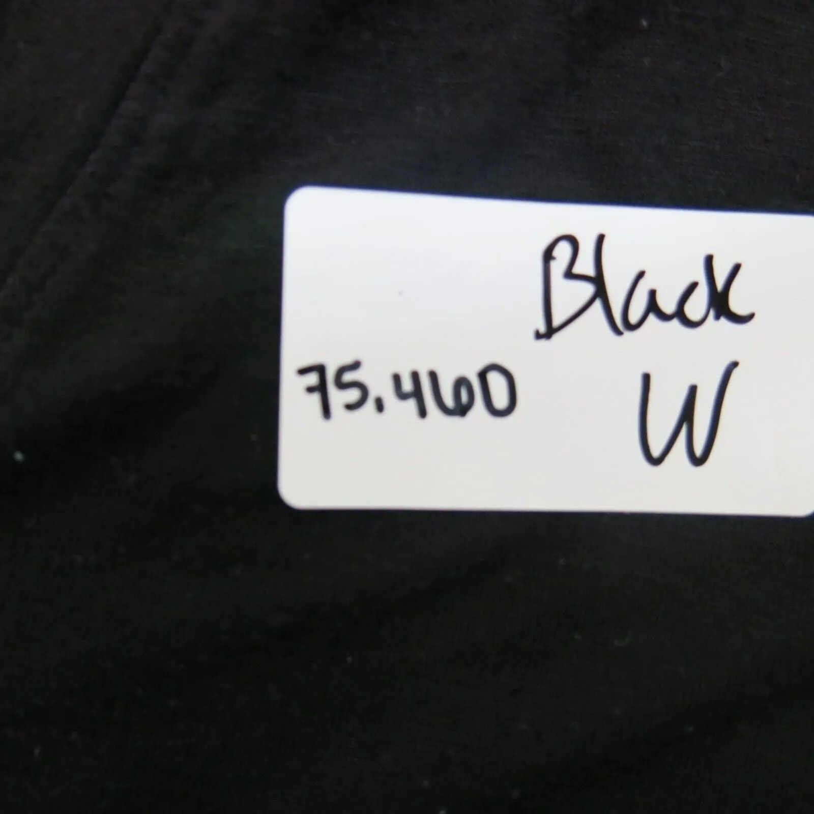 Bozzolo Shirt Womens Medium Black T Shirt Top Cap Sleeve V Neck Solid Casual
