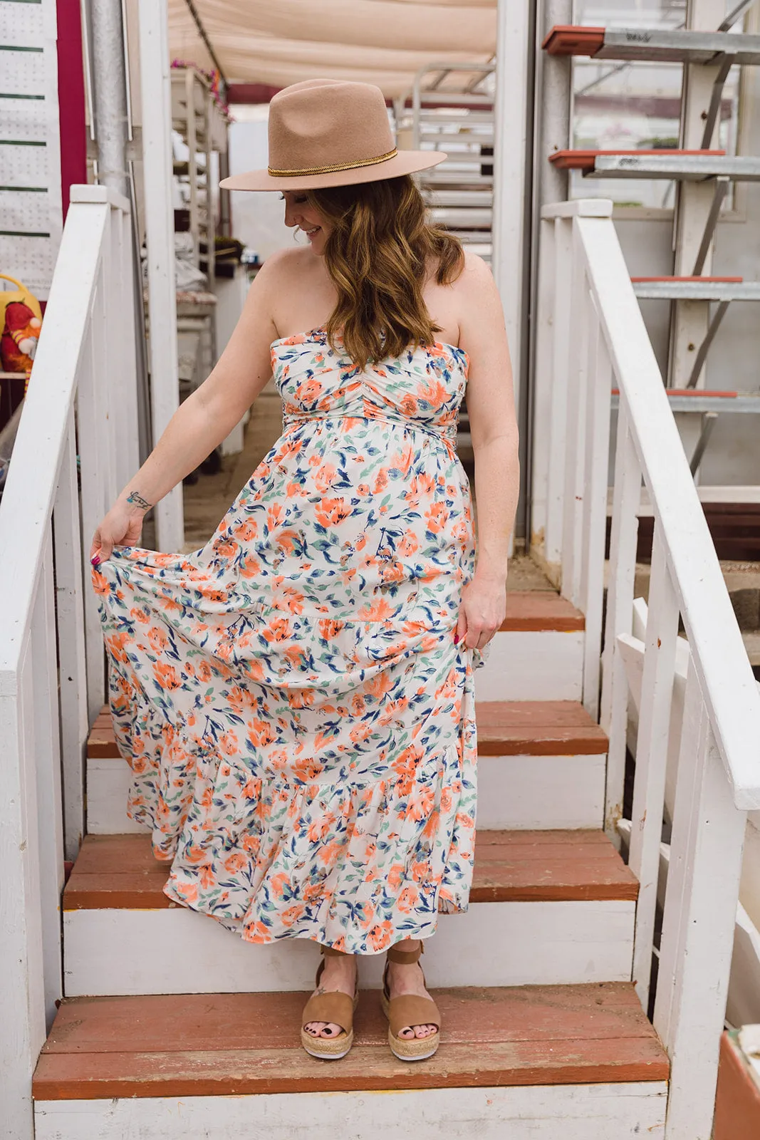 Britney Halter Tie Maxi Dress