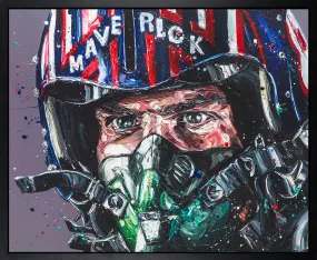 Bullshit, You Can Be Mine Maverick Hand Embellished Canvas by Paul Oz