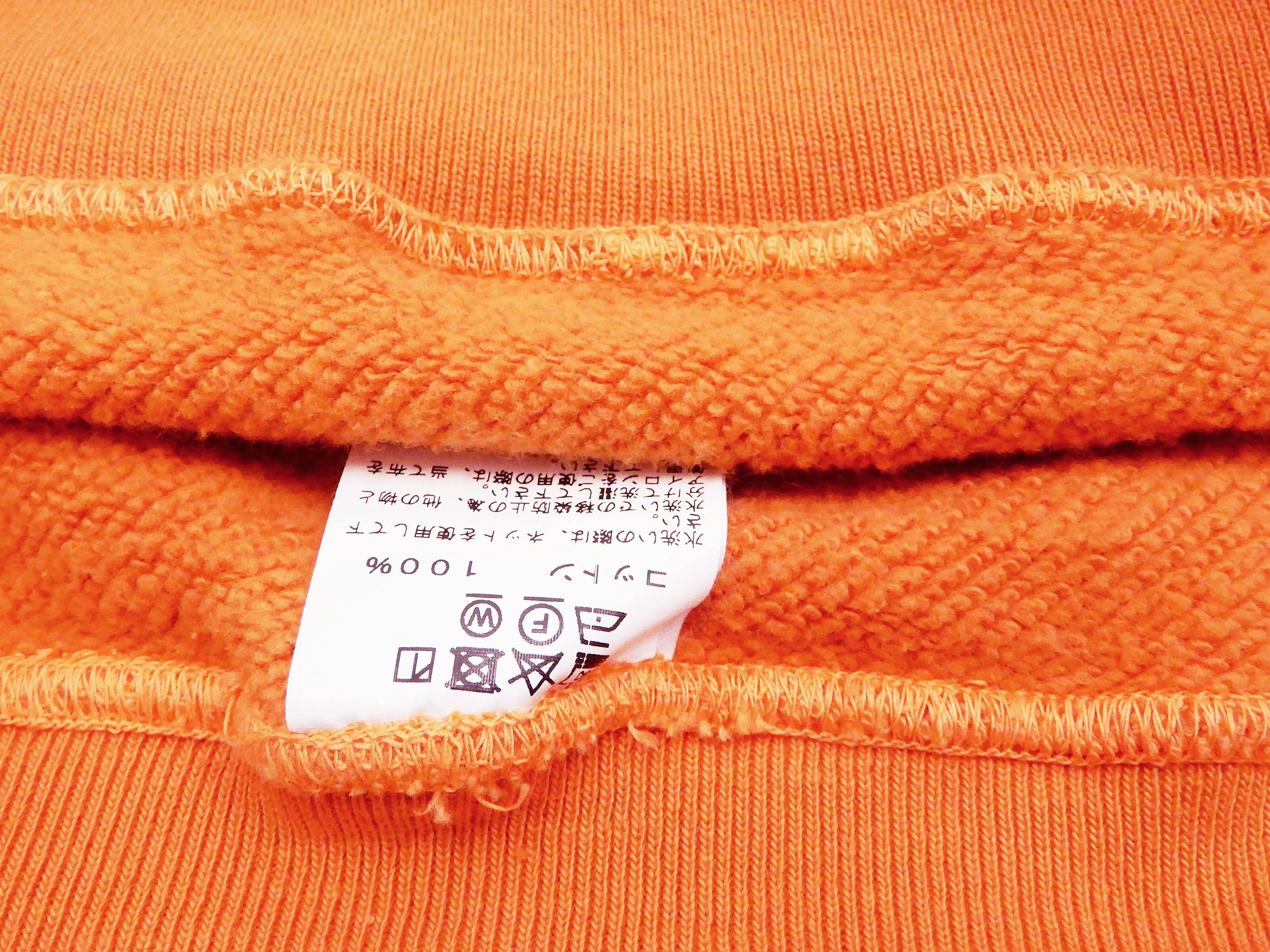 Buzz Rickson Plain Pullover Hoodie Men's Loop-wheeled Vintage Style Hooded Sweatshirt BR68914 159-Faded-Orange