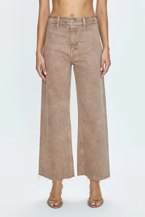 Cashew High Rise Wide Leg Crop Penny Jean