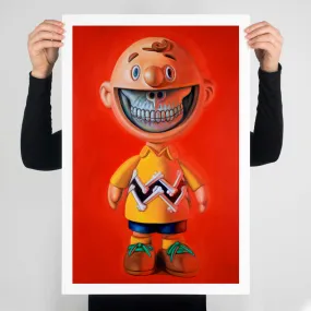 Charlie Brown Grin Print
