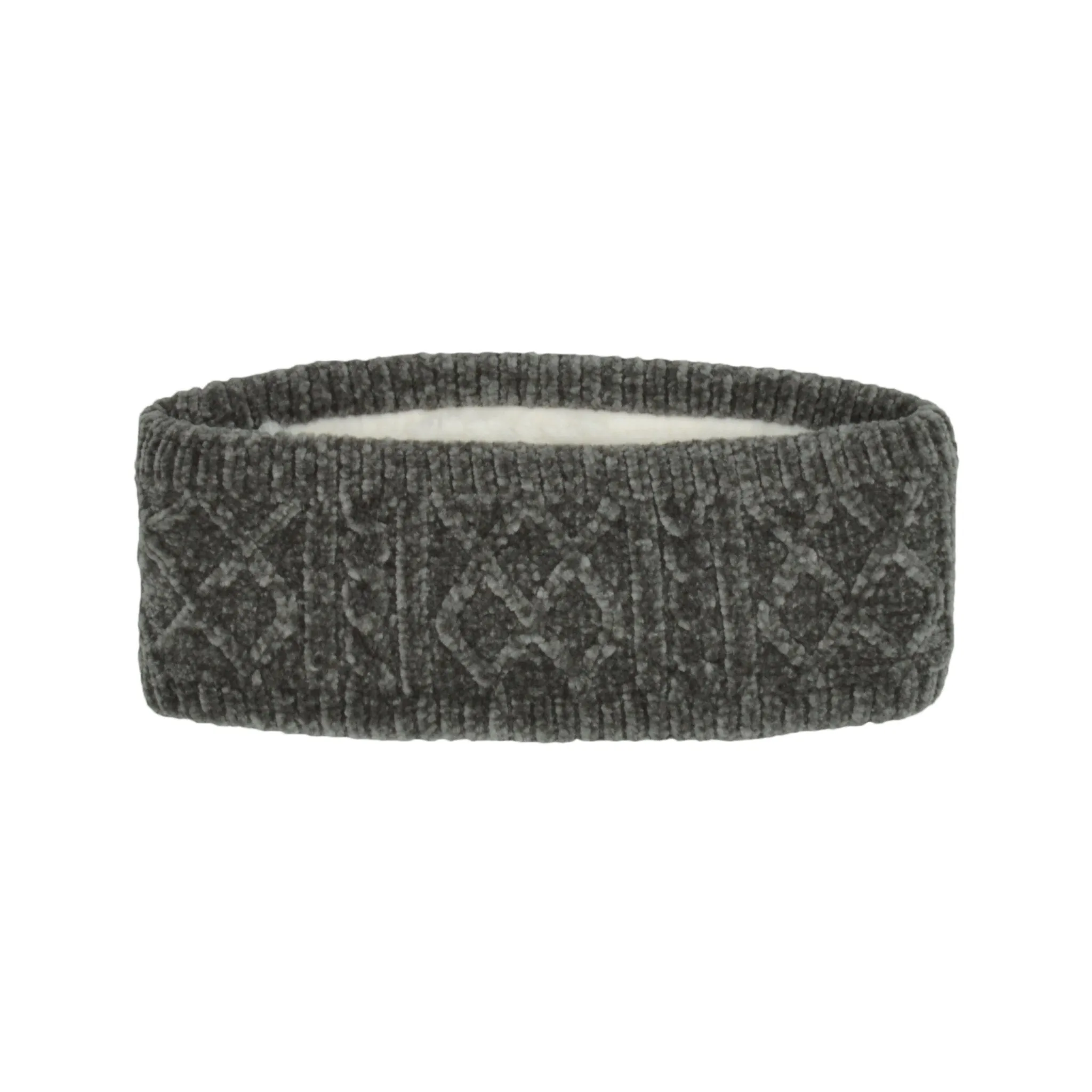 Chenille Headband - Grey