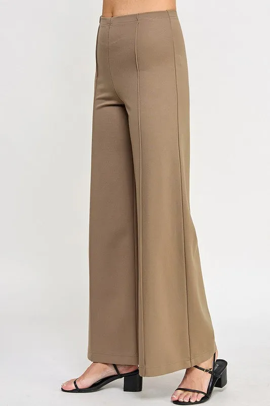 Contour Wide Leg Ponte Pant