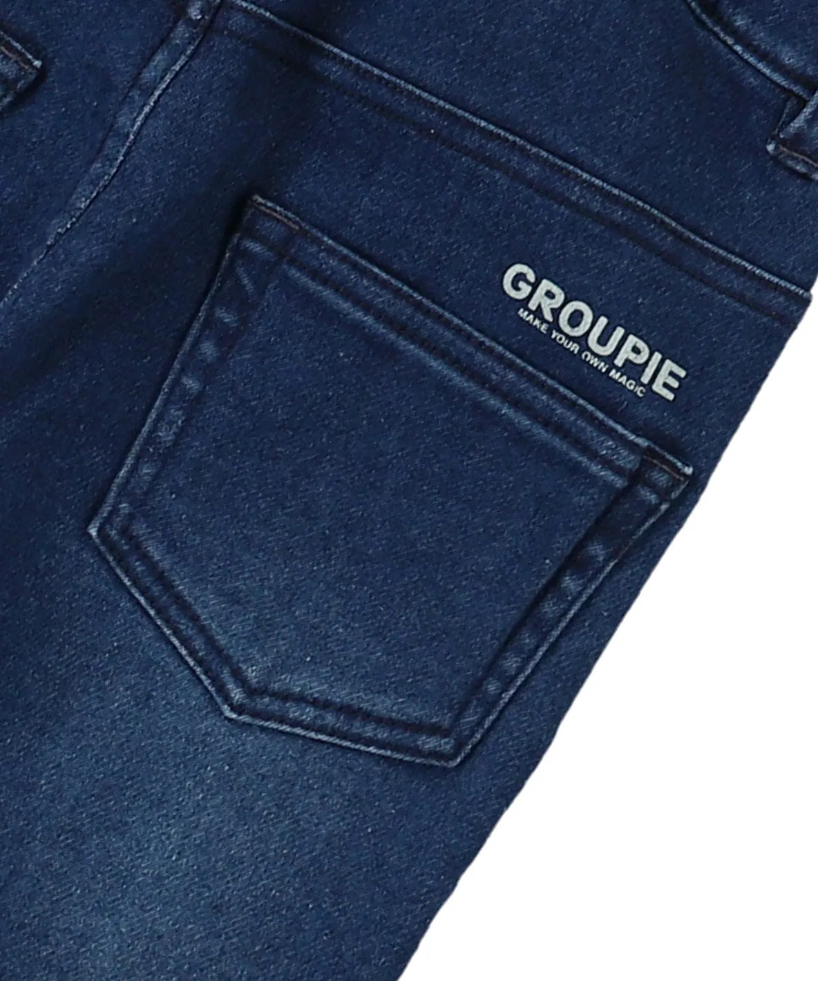 Denim High Waist Skinny Pants