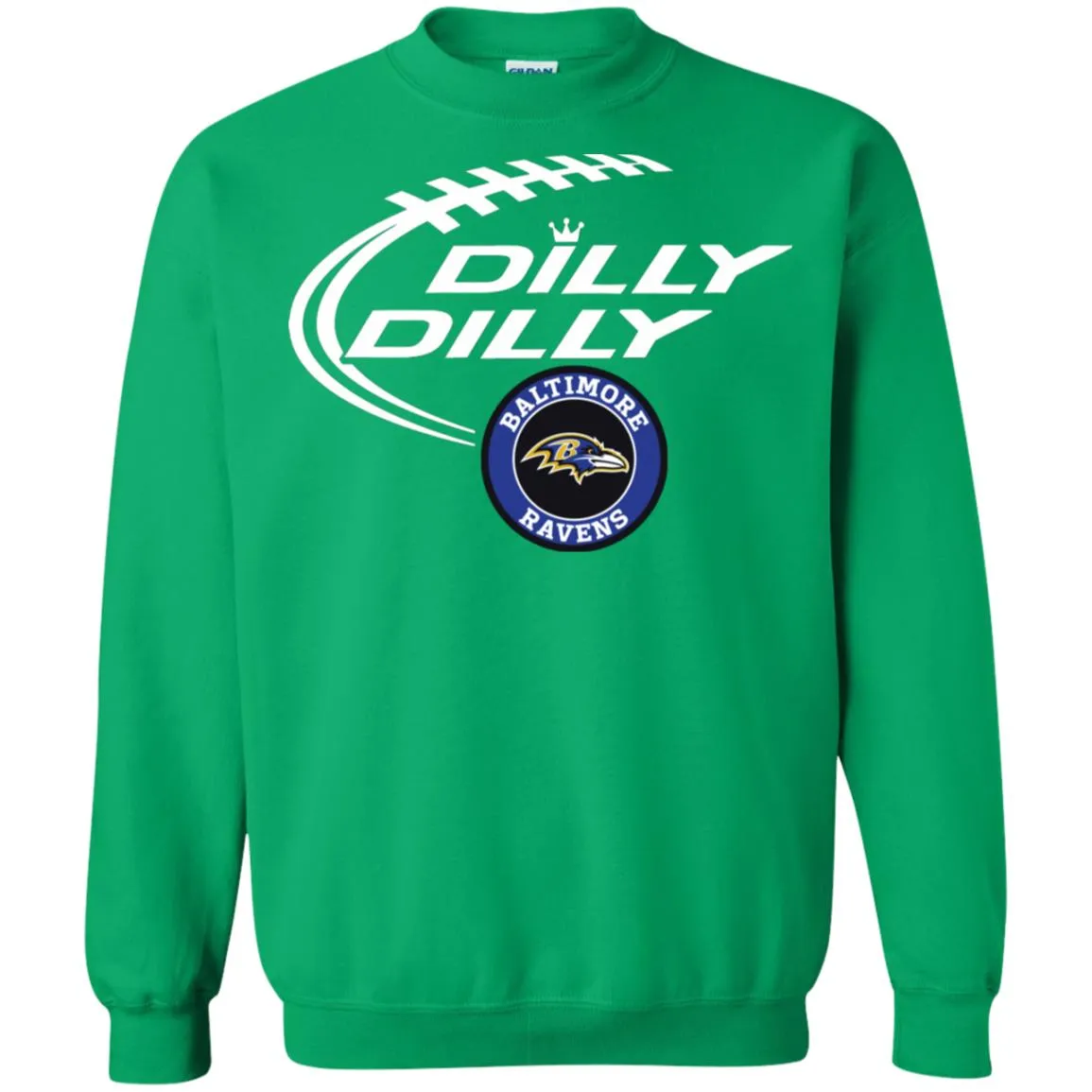 Dilly Dilly Baltimore Ravens Nfl Football Unisex Crewneck Pullover Sweatshirt