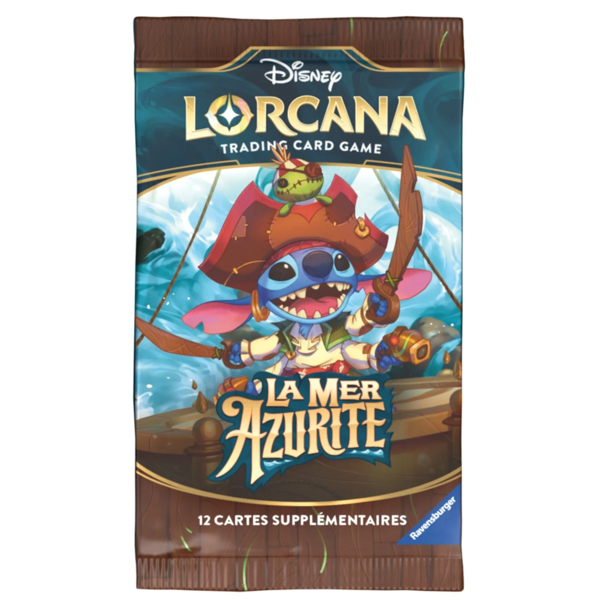Disney Lorcana JCC  La Mer Azurite - Display de Boosters (24 Boosters) - FR