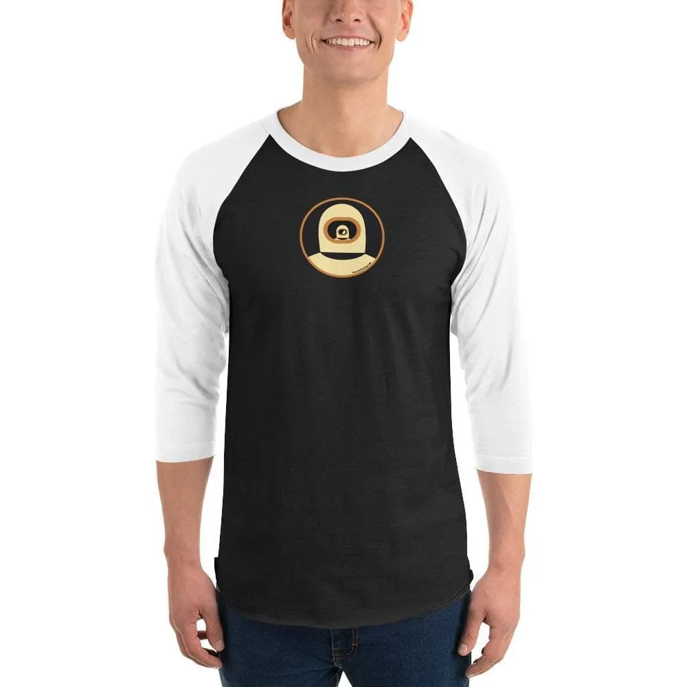 Doppelgänger 3/4 sleeve raglan shirt