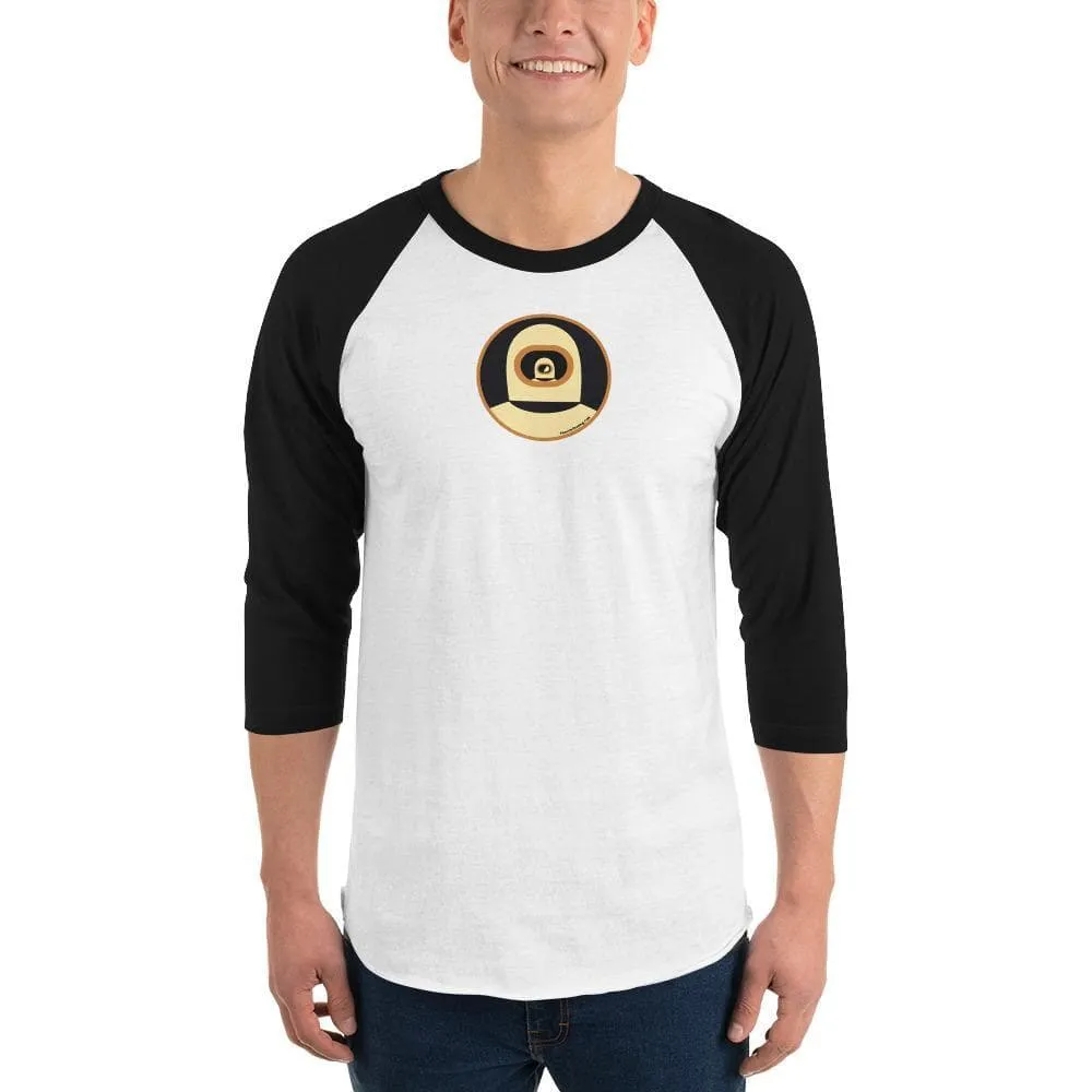 Doppelgänger 3/4 sleeve raglan shirt