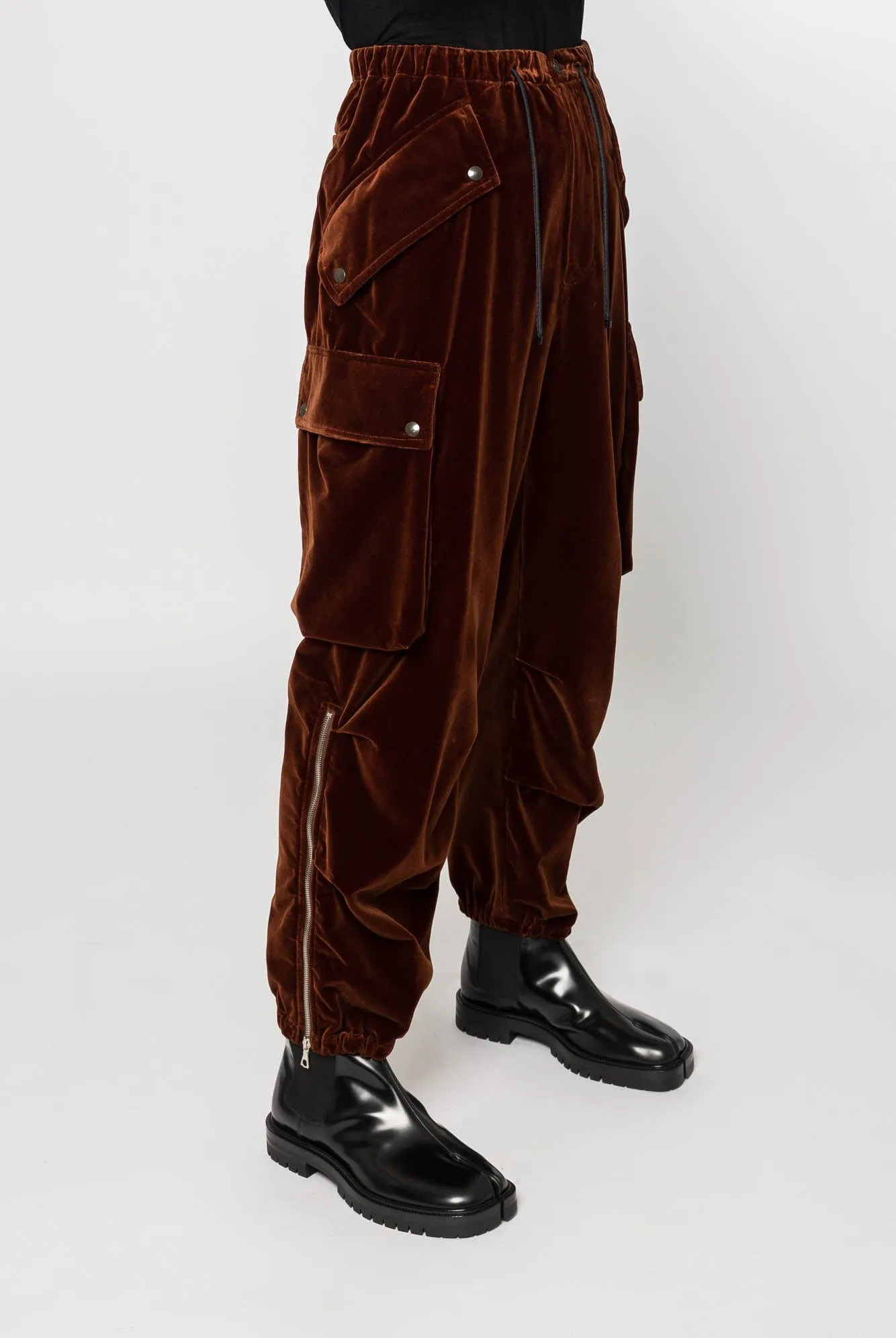 Dries Van Noten Pentrig Velvet Pants