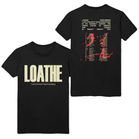 Fall 2022 Tour Black T-Shirt