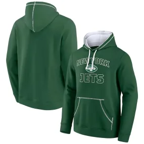 Fanatics NFL Men's New York Jets Tiebreaker Fleece Pullover Hoodie