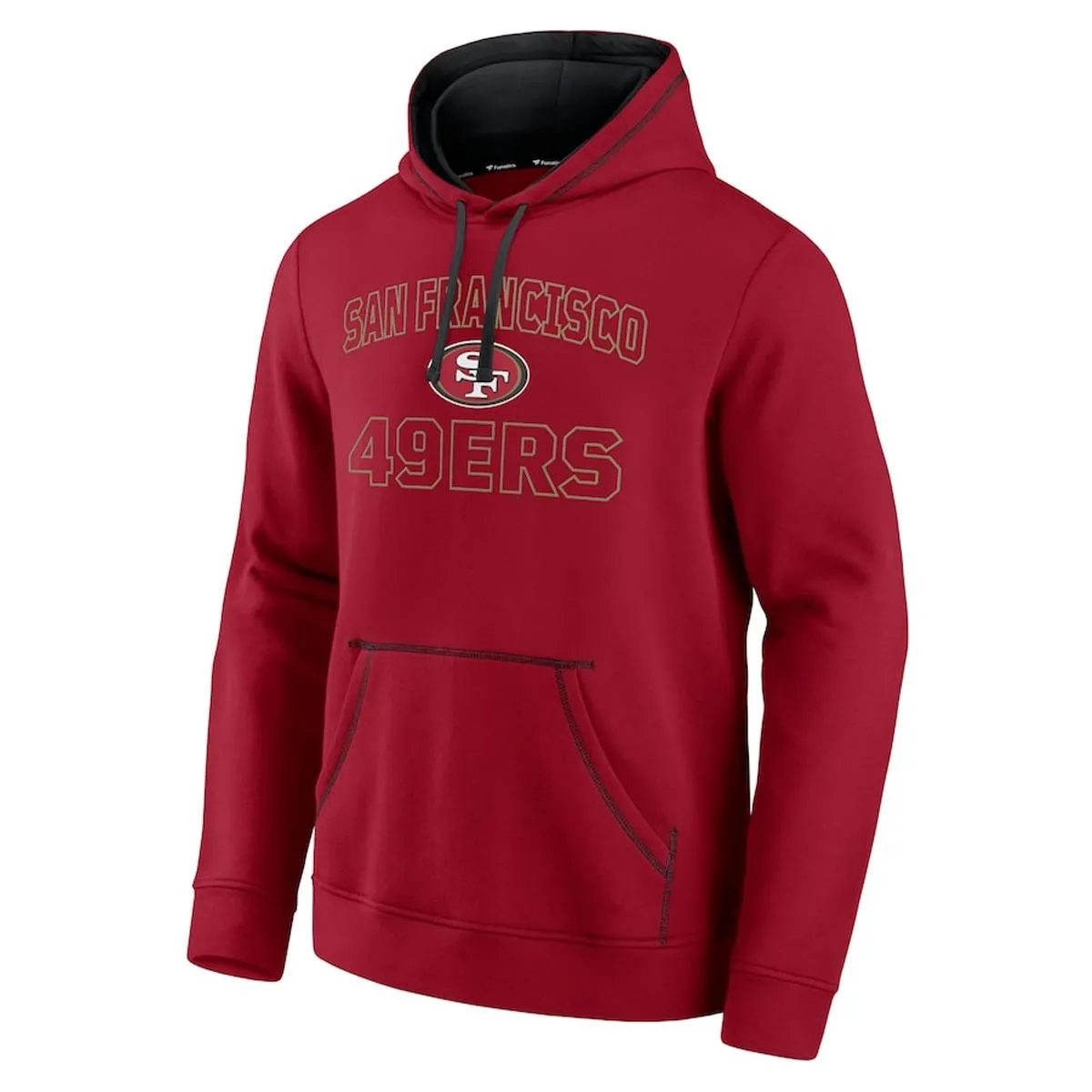 Fanatics NFL Men's San Francisco 49ers Tiebreaker Fleece Pullover Hoodie