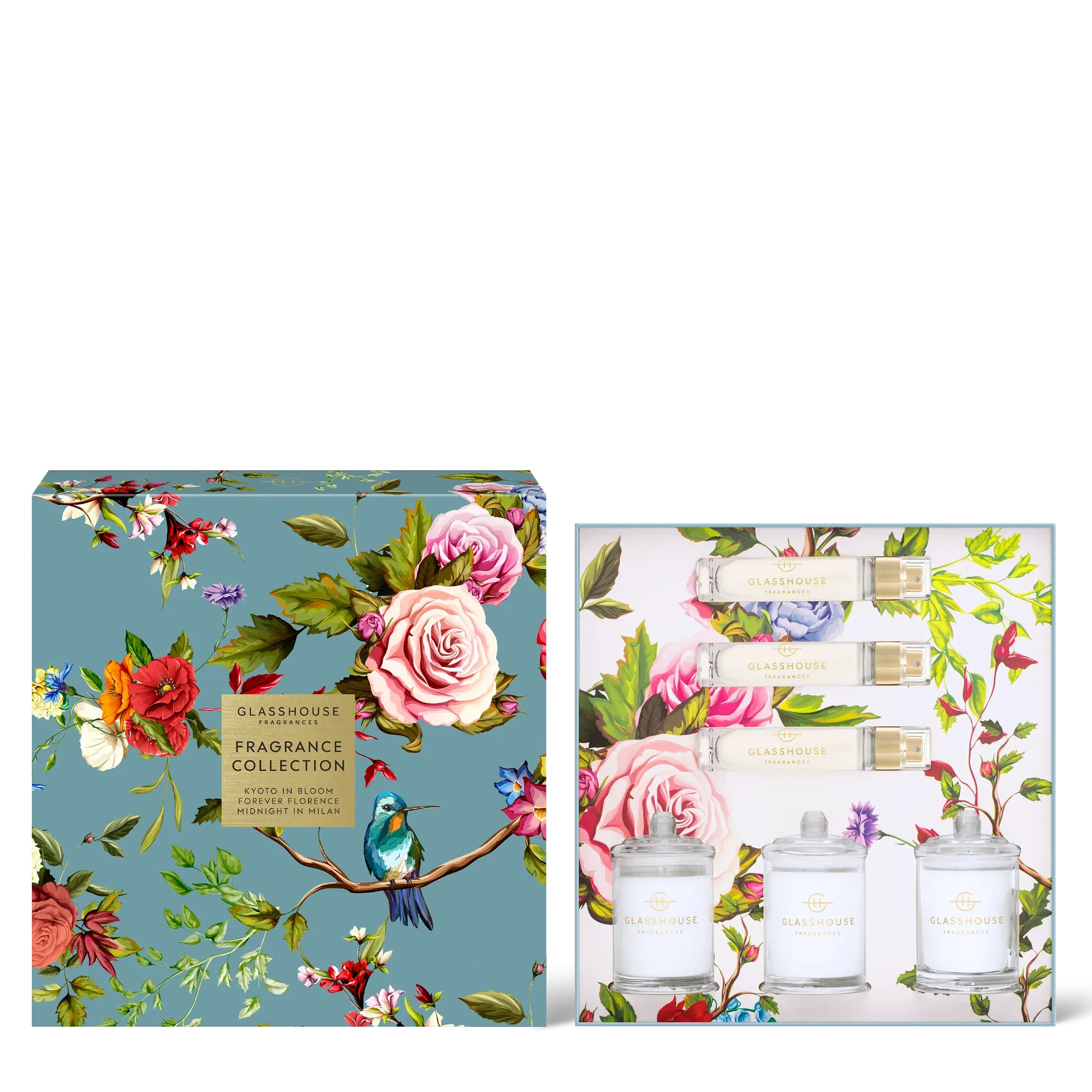 Fragrance Collection - Mother's Day - Kyoto In Bloom, Forever Florence, Midnight In Milan