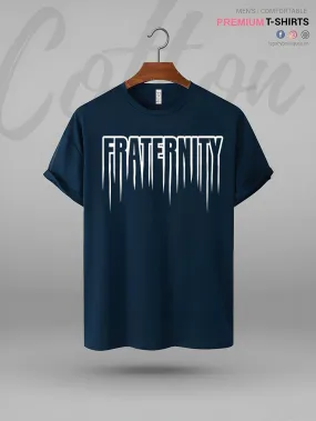 Fraternity Print High Quality Mens T shirt In Lowest Price In BD