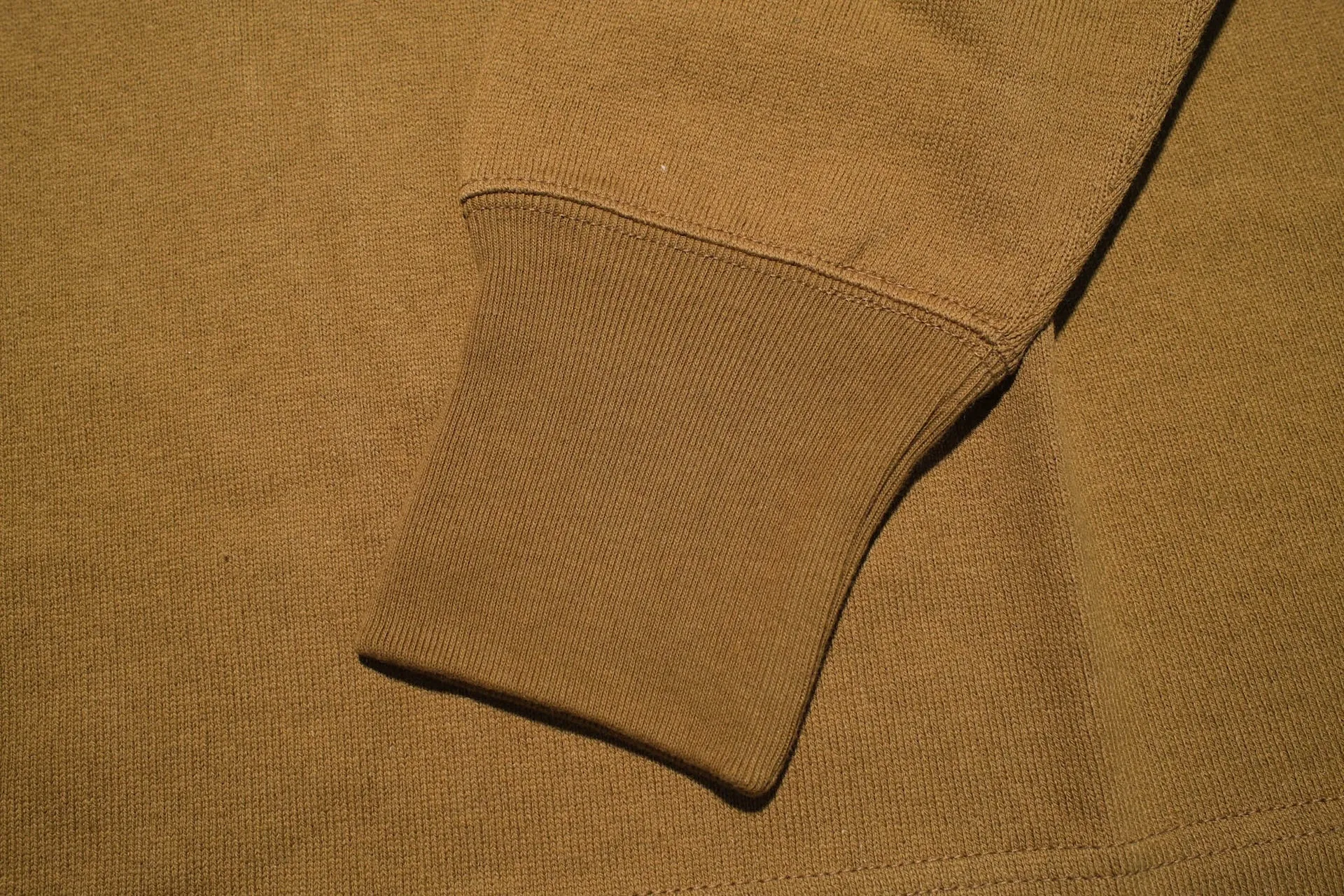 Freewheelers Heavyweight Henley Necked Long Sleeve Shirt (Olive Drab)