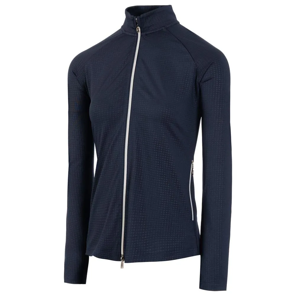 Full Zip Embossed Top Layer
