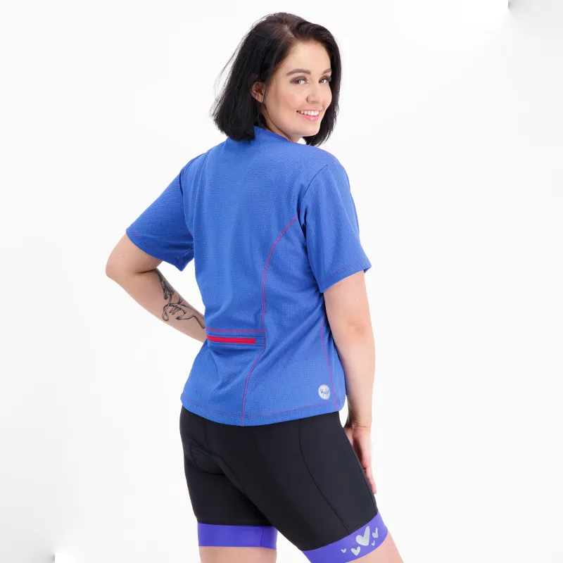 Gadabout Cycling Shirt - Royal