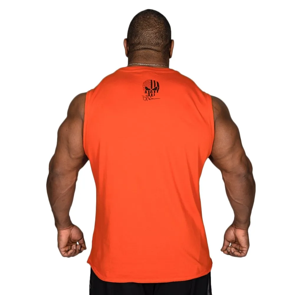 GASP Vintage Tank - Flame-Black