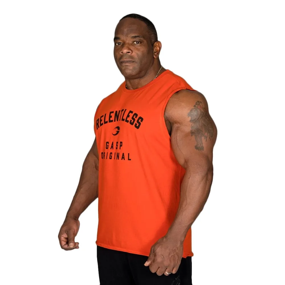 GASP Vintage Tank - Flame-Black