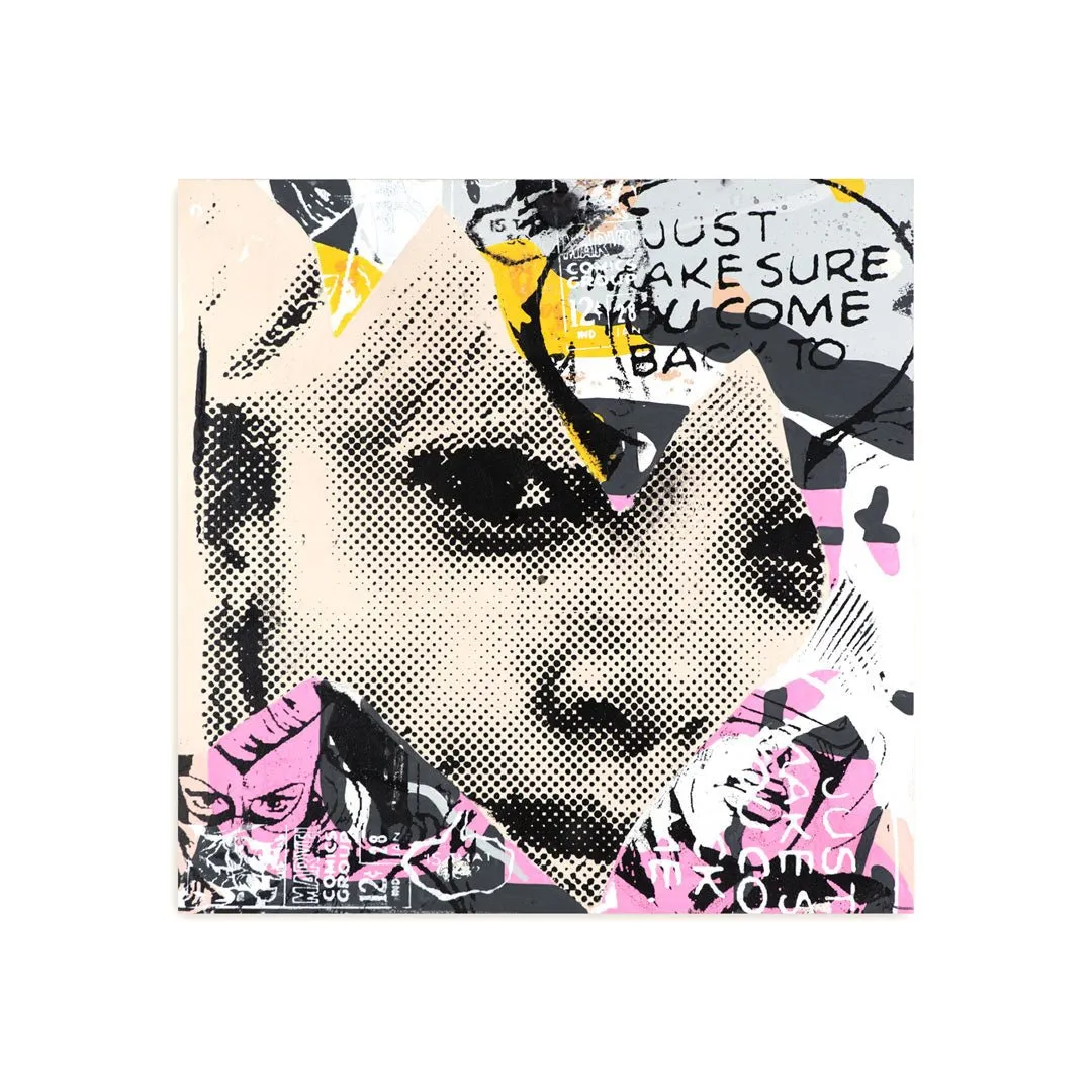 Get Home Safely HPM Mixed Media Wood Print by Marly Mcfly