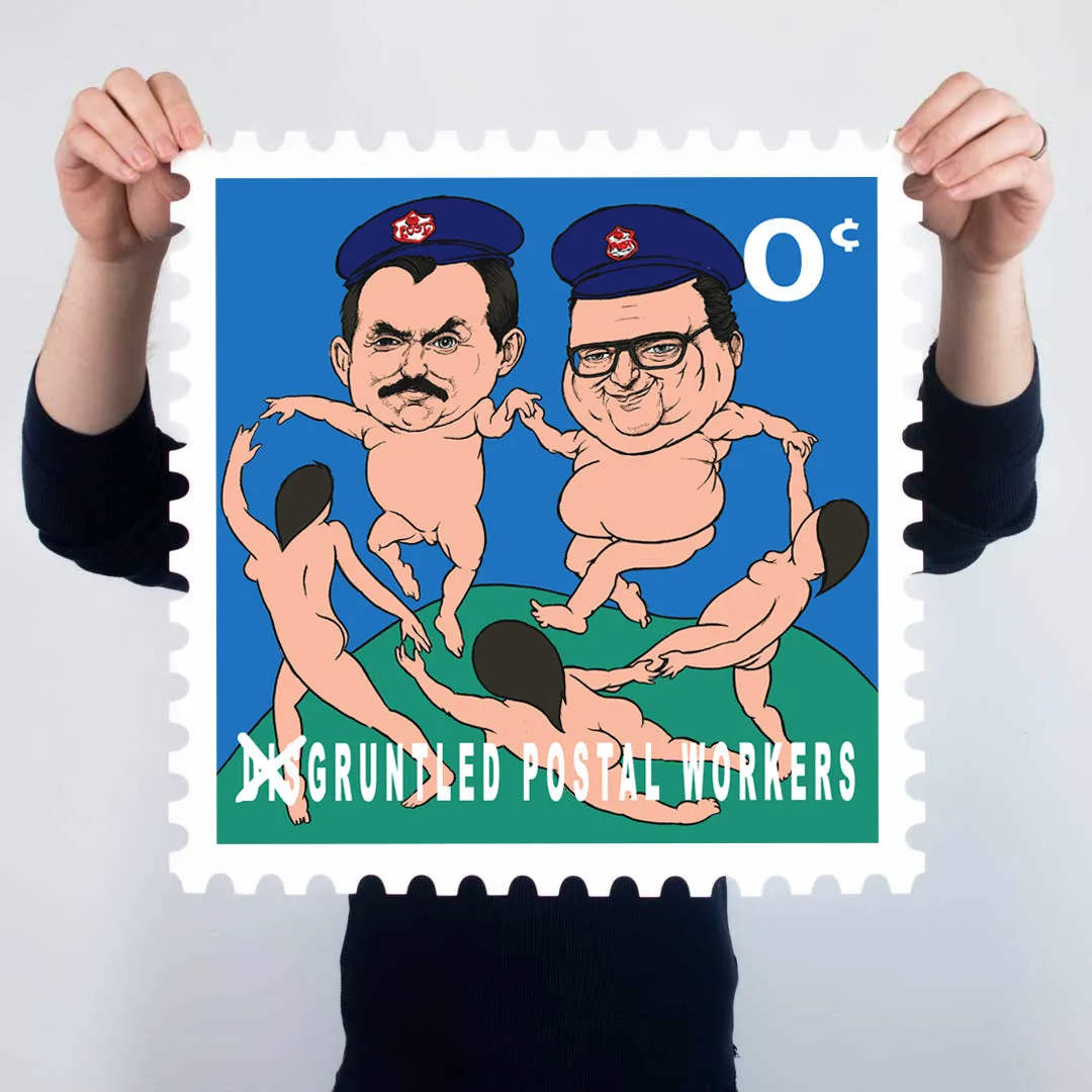 Gruntled Postal Workers Print